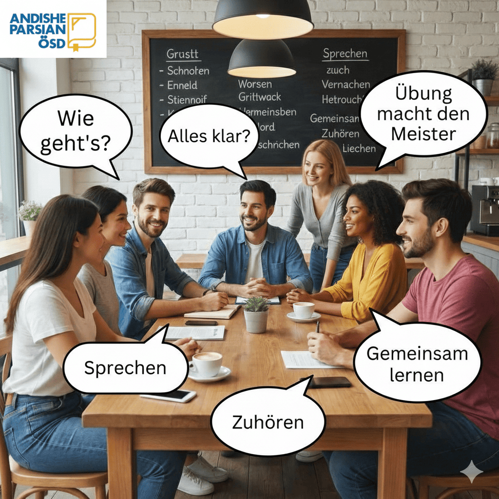 تقویت مکالمه آلمانی در نوجوانان و بزرگسالان